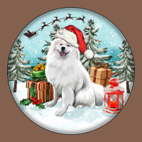 Christmas Samoyed Dog Zipper Hoodie | Teevron