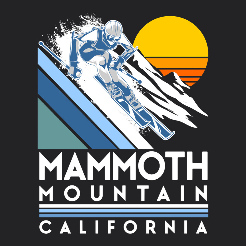 Mammoth Mountain California Retro Ski Sweatshirt Vintage Tee by linhVisuals | Teevron