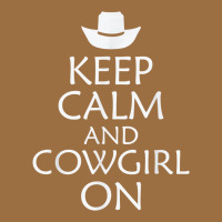 Keep Calm And Cowgirl Horse Vintage Tee | Teevron