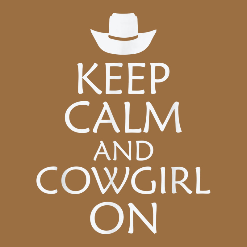Keep Calm And Cowgirl Horse Vintage Tee by linhVisuals | Teevron