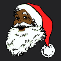 Black Santa Claus Christmas Vintage Tee | Teevron