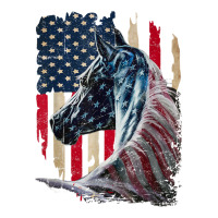patriotic horse american flag   horse vintage | Teevron