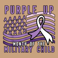 Purple Up Month Of The Military Child Vintage Tee | Teevron