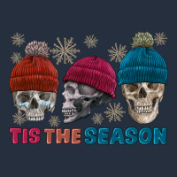 Tis The Season Skull Winter Zipper Hoodie | Teevron