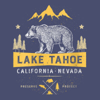 Womens Lake Tahoe National Park California Nevada Vintage Bear Men V N Vintage Tee | Teevron