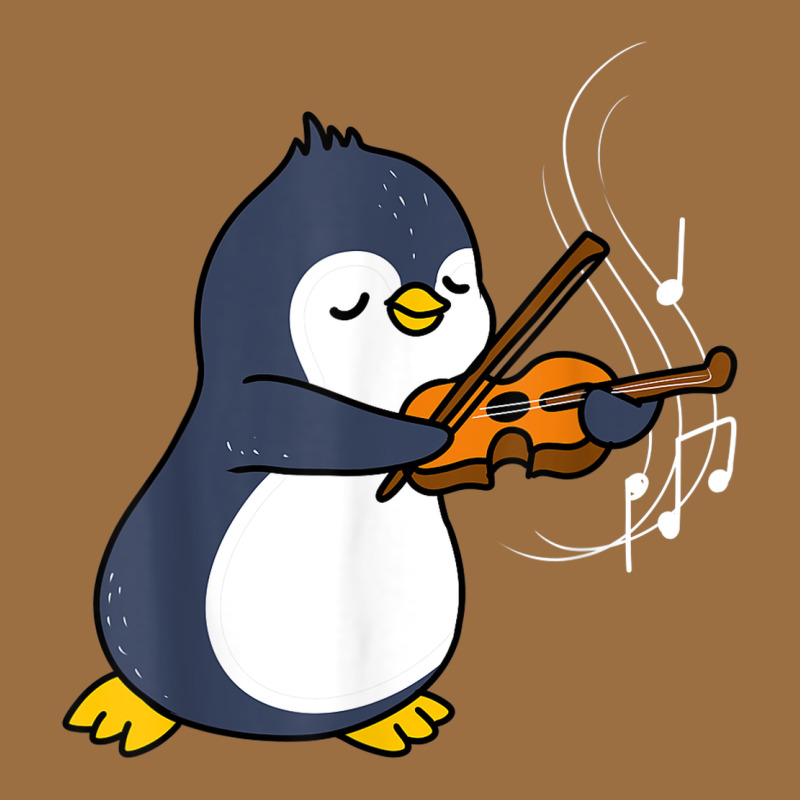 Penguin Playing Violin Animal Vintage Tee by linhVisuals | Teevron