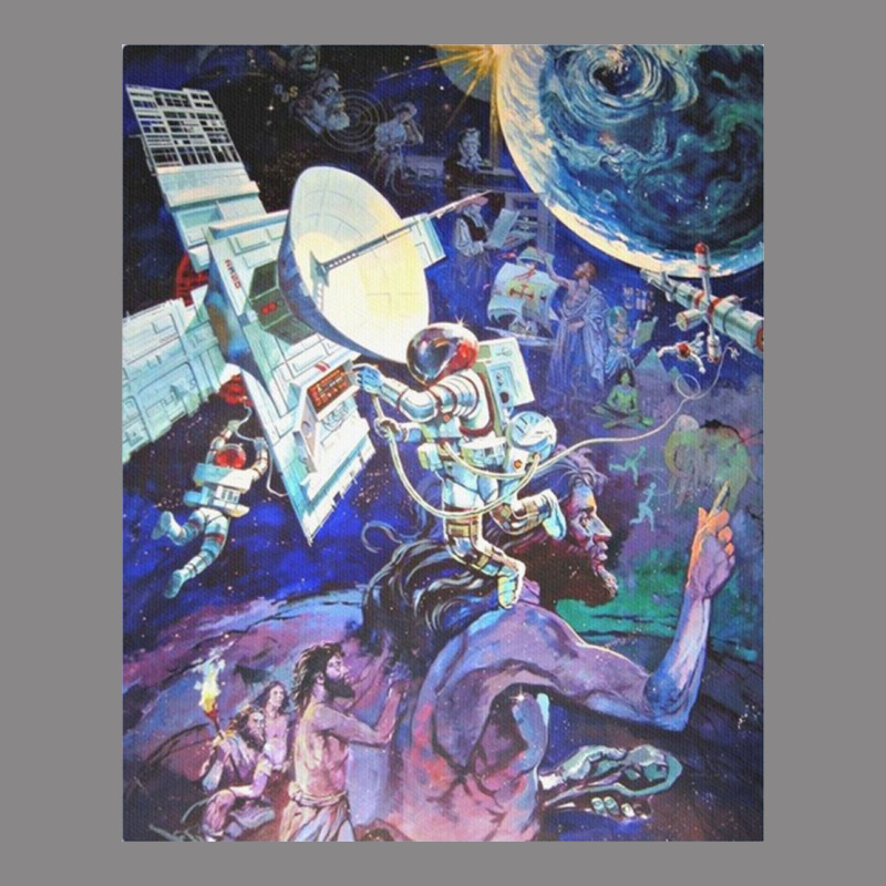 Spaceship Earth Mural Vintage Tee by linhVisuals | Teevron