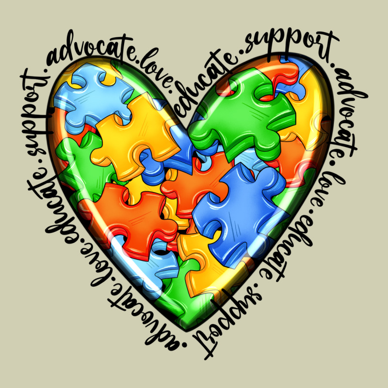 Autism Heart Heavy Core Tee by JahusDesignShop | Teevron