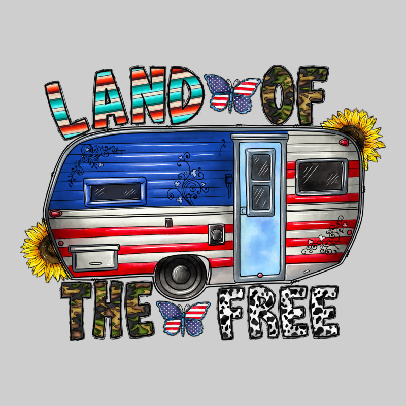 Land Of The Free Premium Sweatshirt by CowhideDigitalArt | Teevron