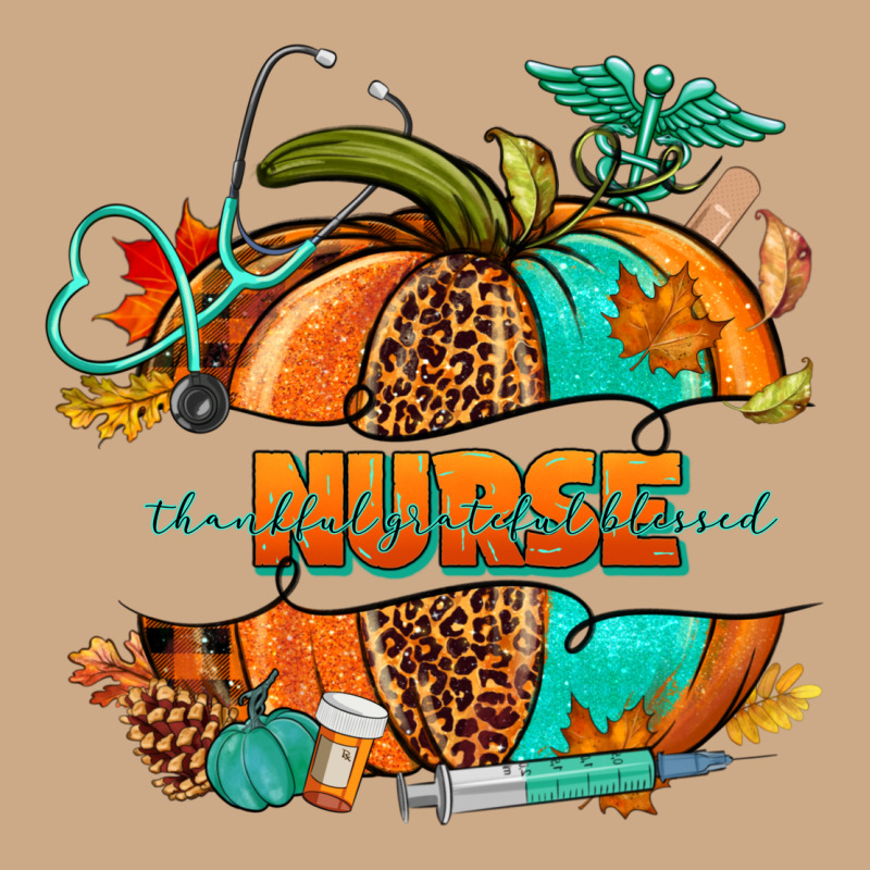 Pumpkin Nurse Vintage Hoodie by NancyCooperArtShop | Teevron