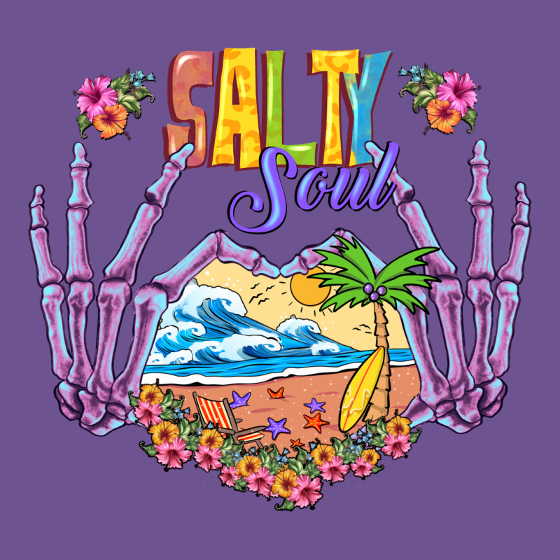 Salty Soul Vintage Tee by NancyCooperArtShop | Teevron