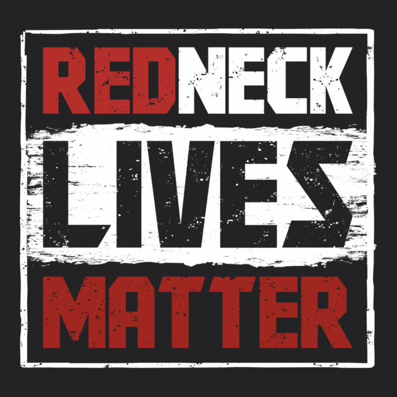 Redneck Lives Matter Distressed Vintage Tee by linhVisuals | Teevron