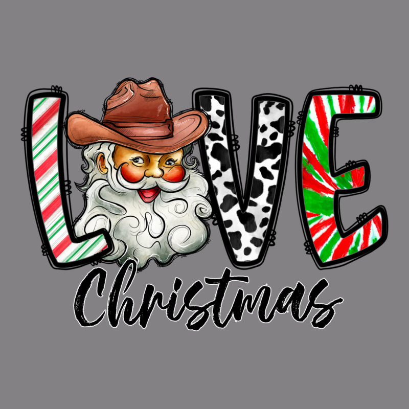 Love Christmas Santa Heavyweight Hoodie by CowhideDigitalArt | Teevron