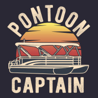 Retro Pontoon Captain Of The Boat Funny River Cruising Gift For Pontoo Vintage Tee | Teevron