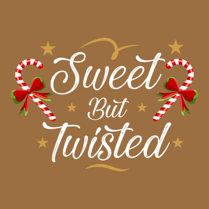 Sweet But Twisted Candy Cane Christmas Humor Funny And Cute Gifts For Vintage Tee by linhVisuals | Teevron