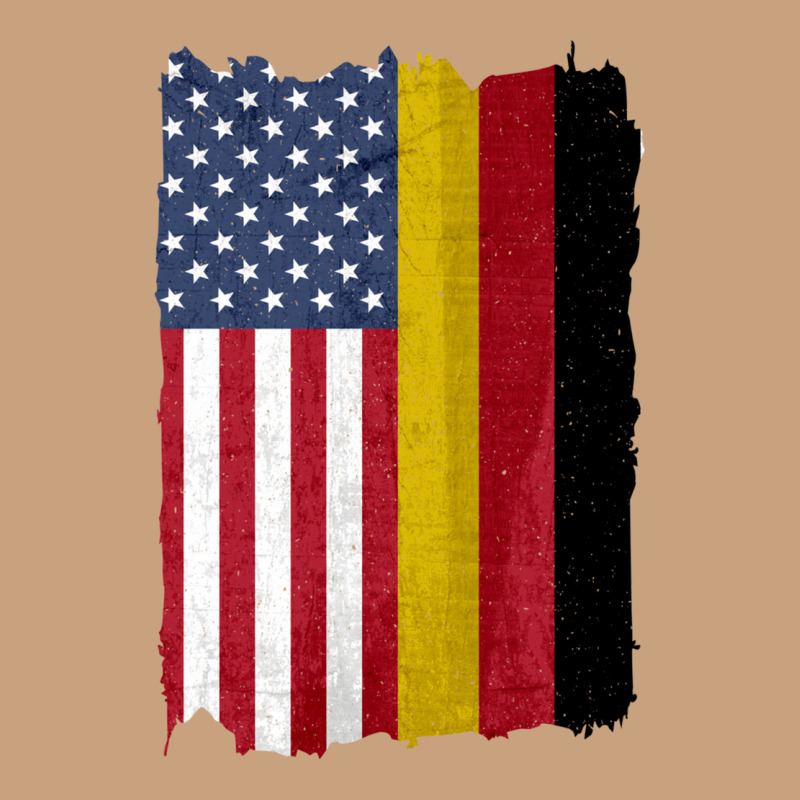 United States With Germany Flag Mix Us And German Country Flags Vintage Tee by linhVisuals | Teevron