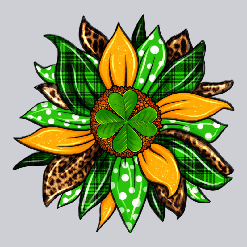 St. Patrick's Sunflower Heavyweight Sweatshirt by OliviaCreatesArt | Teevron