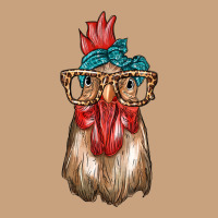 Chicken With Bandana And Leopard Vintage Tee | Teevron
