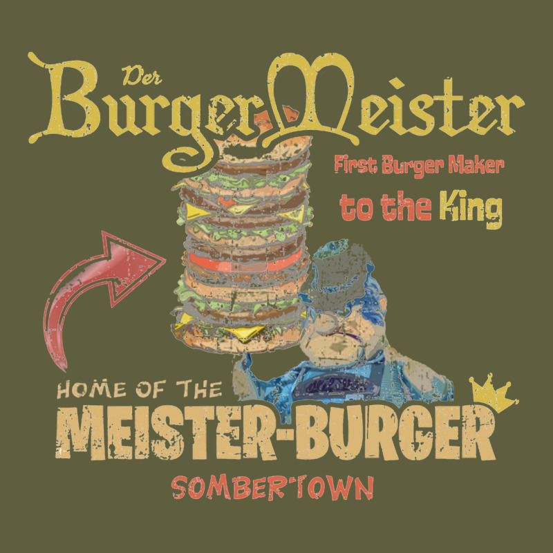 The Burgermeister Home Of The Meister Burger Vintage Tee by linhVisuals | Teevron