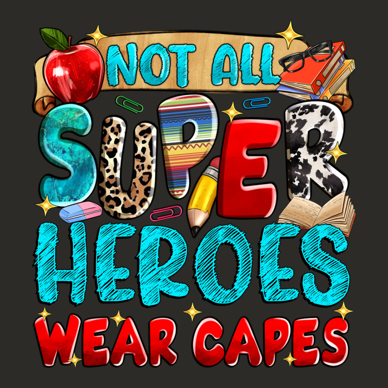 Not All Super Heroes Wear Capes Heavy Core Tee by NancyCooperArtShop | Teevron