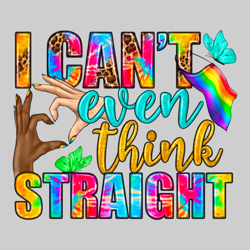 Lgbtq I Can't Even Think Straight Premium Tee by BundleAndBundleShop | Teevron
