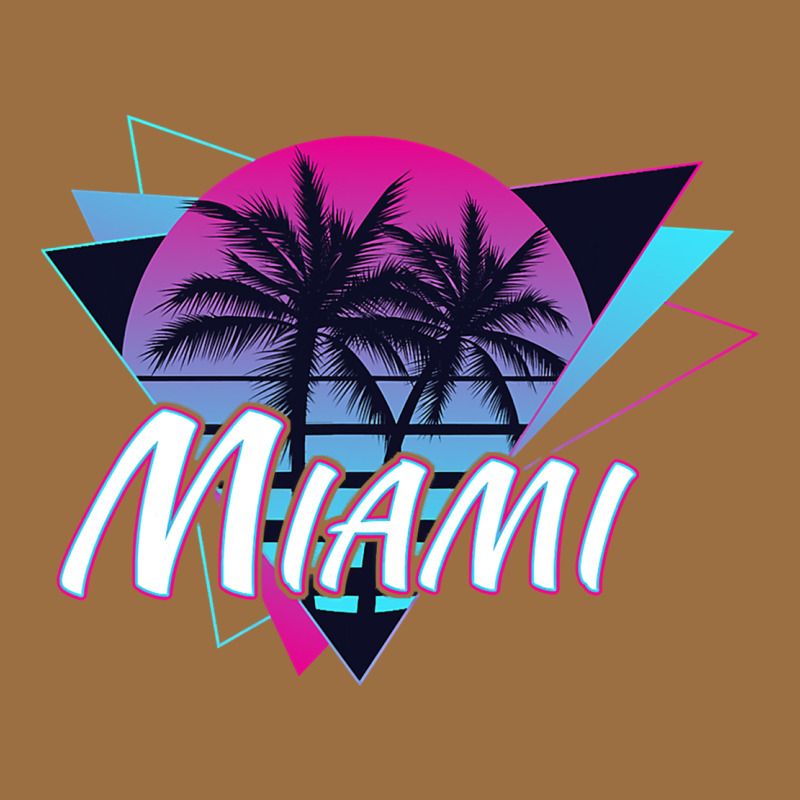 Miami Beach Souvenir Vintage 80s Vintage Tee by linhVisuals | Teevron