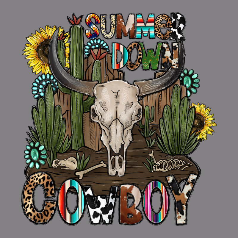 Summer Down Cowboy Heavyweight Hoodie by CowhideDigitalArt | Teevron