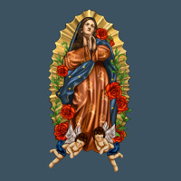 Lady Of Guadalupe With Roses Urban Heavy Tee | Teevron