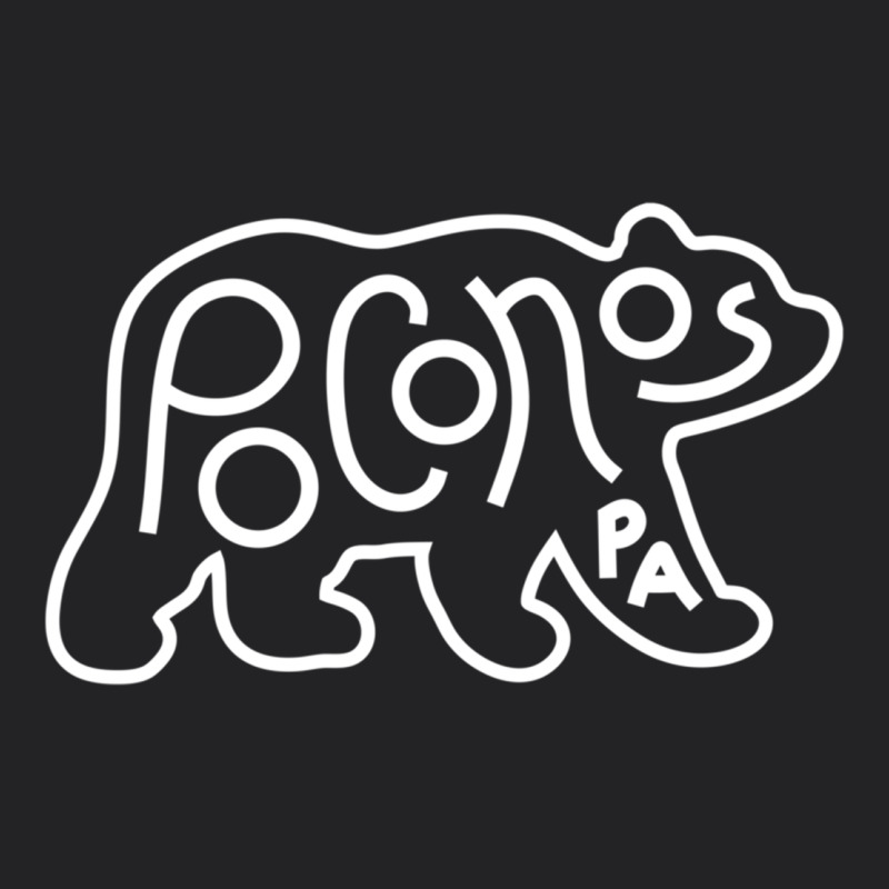 Poconos Pennsylvania Pocono Pa Bear Travel Animal Vintage Tee by linhVisuals | Teevron