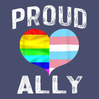 Proud Ally Lgbt Rainbow Heart Gay Pride Month Vintage Tee | Teevron
