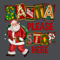 Santa Please Stop Here Zipper Hoodie | Teevron