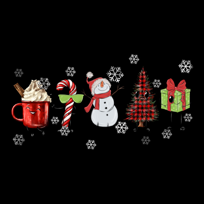 Cartoon Christmas Characters Heavy Core Tee by MaliasSmallBusiness | Teevron