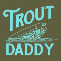 Trout Daddy Vintage Rising Fish & Fly Fishing Vintage Father Premium Vintage Tee | Teevron