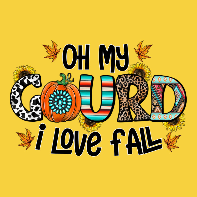 Oh My Gourd I Love Fall Premium Sweatshirt by CowhideDigitalArt | Teevron