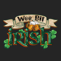 Wee Bit Irish St Patrick's Day Premium Hoodie | Teevron