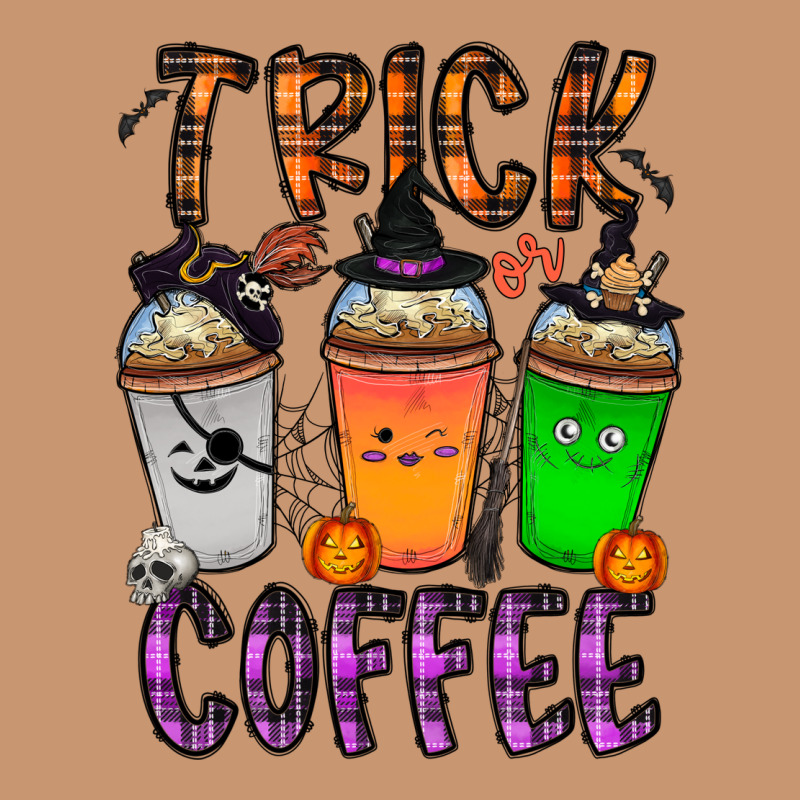 Trick Or Coffee Heavyweight Hoodie by CowhideDigitalArt | Teevron