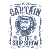 mens funny captain of the ship show boating pontoon boat gift t shirt | Teevron