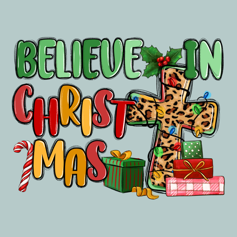 Believe In Christmas Heavy Core Tee by MaliasSmallBusiness | Teevron