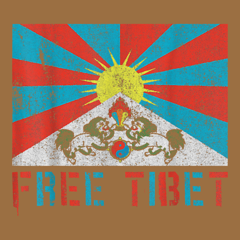 Free Tibet Vintage Tee by linhVisuals | Teevron