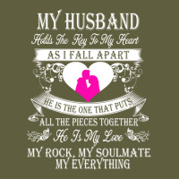My Husband Holds The Key To My Heart Vintage Tee | Teevron