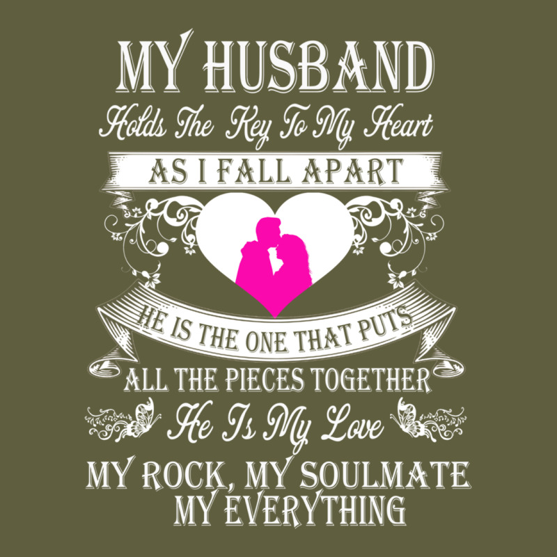 My Husband Holds The Key To My Heart Vintage Tee by linhVisuals | Teevron