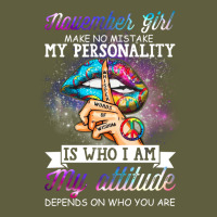 November Girl Make No Mistake My Personality Funny Vintage Tee | Teevron