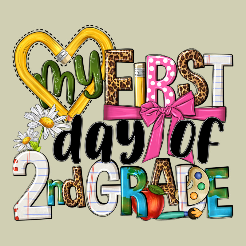 My First Day Of 2nd Grade Heavy Core Tee by NancyCooperArtShop | Teevron