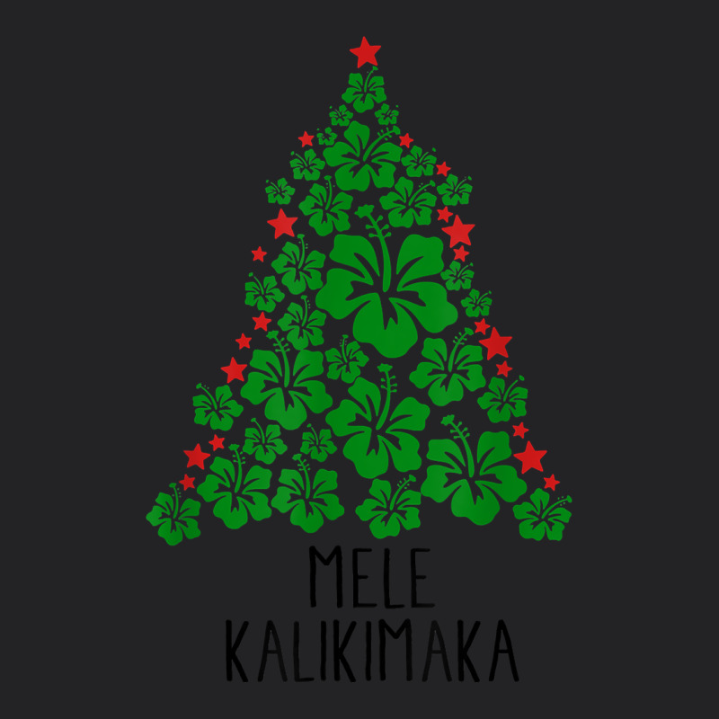 Hawaiian Christmas Tree Mele Kalikimaka Hawaii Tropical T Shirt Vintage Tee by linhVisuals | Teevron