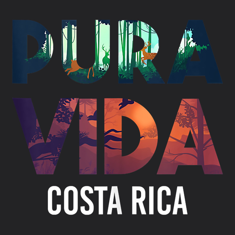 Costa Rica Pura Vida Toucan Tropical Surf Beach Vibes Tank Top Vintage Tee by linhVisuals | Teevron