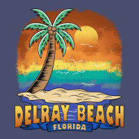 Delray Beach Florida  Vintage Distressed Souvenir Long Sleeve T Shirt Vintage Tee | Teevron
