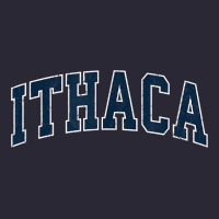 Ithaca New York Ny Vintage Sports Design Navy Design T Shirt Vintage Tee | Teevron