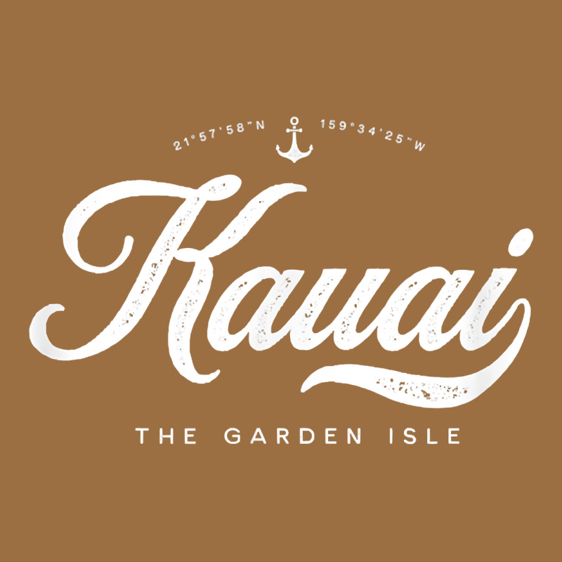 Kauai Hawaii Vintage Retro T Shirt Vintage Tee by linhVisuals | Teevron