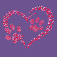 Funny Valentine Day Gift T  Shirt Paw Print Heart Dog Cat Owner Lover Vintage Tee | Teevron