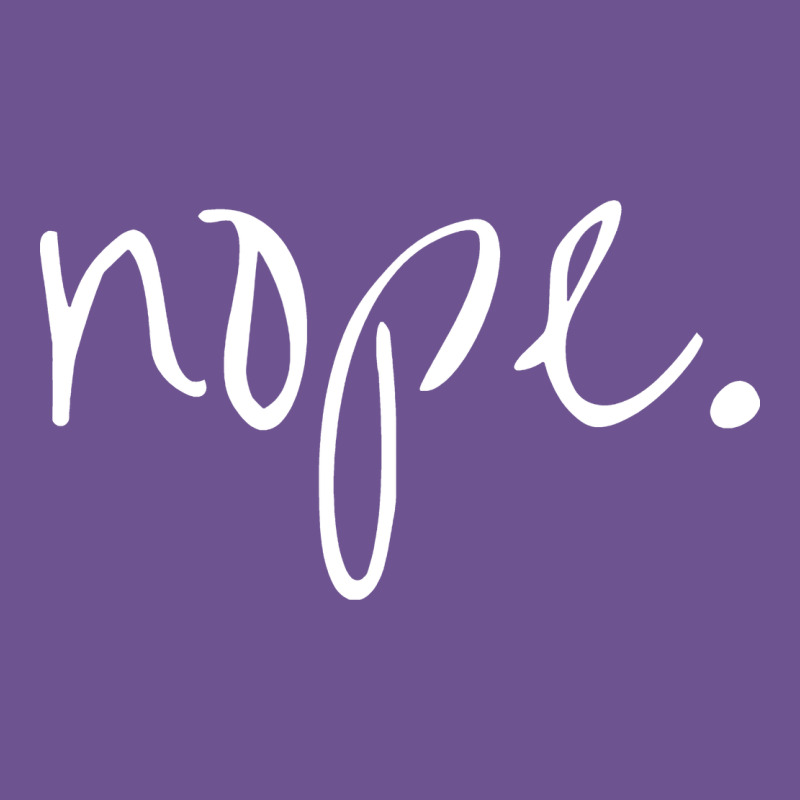 Funny Nope Vintage Tee by linhVisuals | Teevron